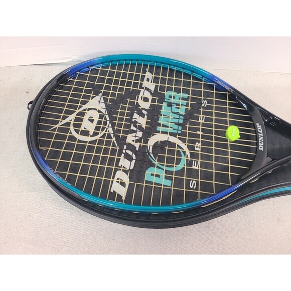 Vintage Dunlop Power Plus Tennis Racquet Racket Ultra Super Light Oversized - Picture 4 of 14